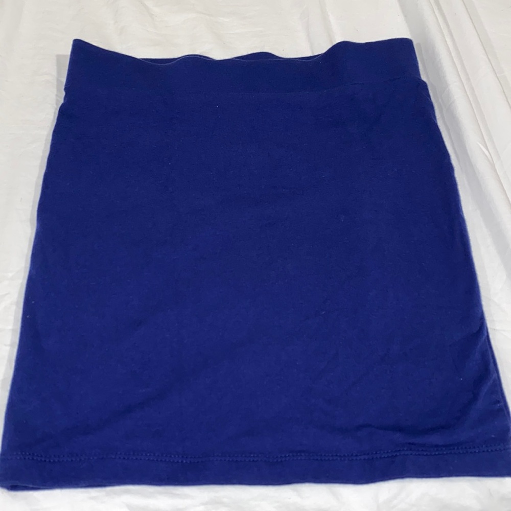 Forever 21 Blue Small mini bodycon skirt